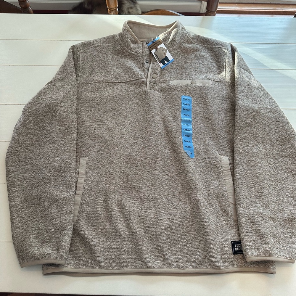 🌲NWT Eddie Bauer Sweater Fleece